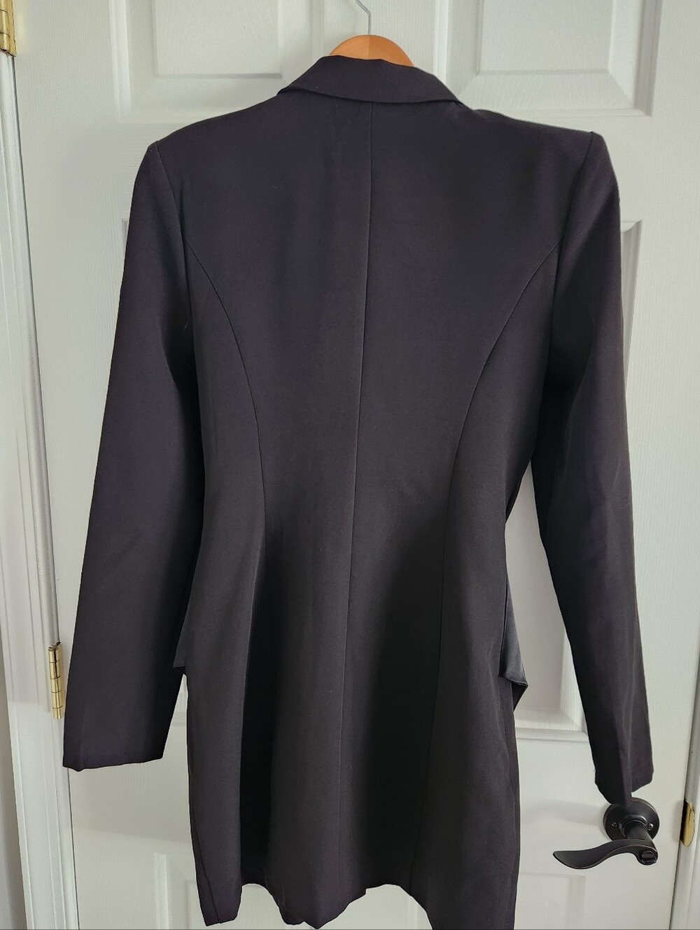 ICCON Black Women's Tailored Corset Blazer Size Medium - Picture 6 of 11